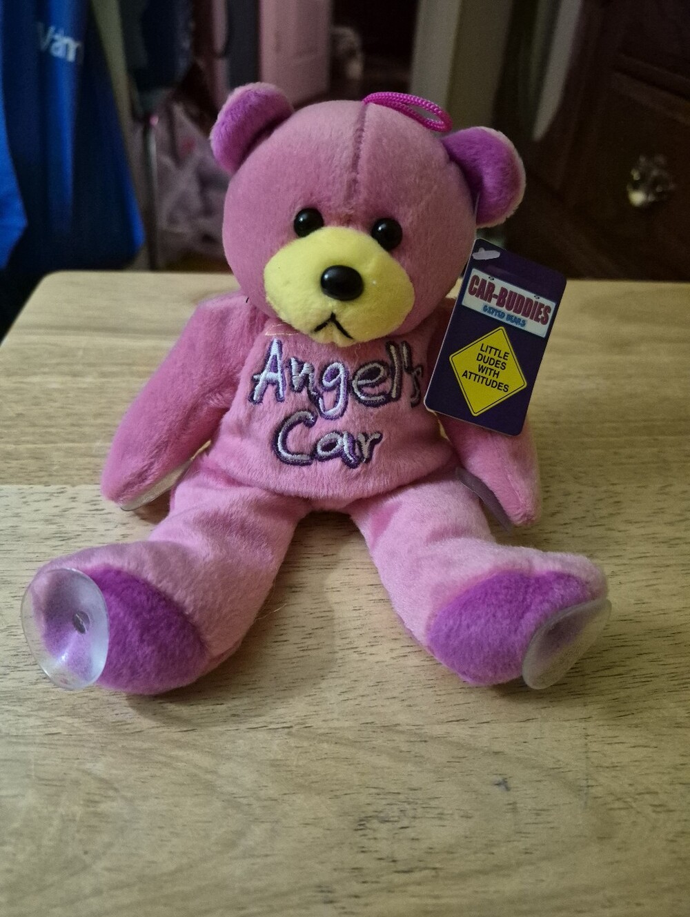 Vintage Standen Car Buddies Gifted Bears Angel's Car NWT
